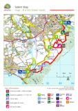 The new forest solent way walking route